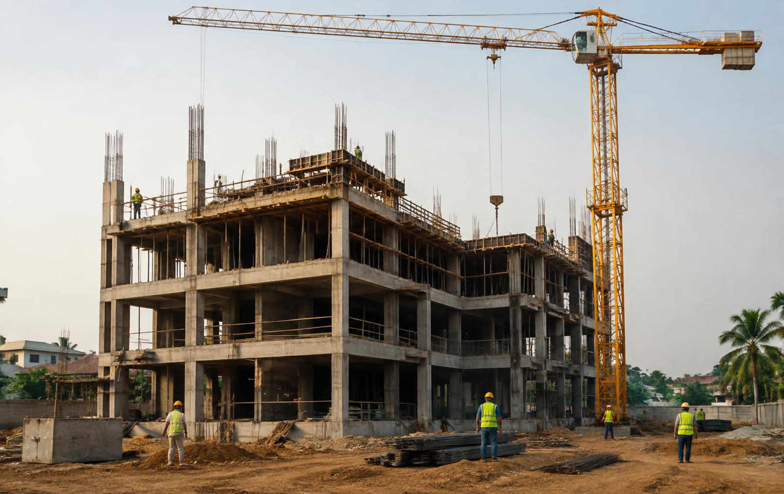 Frame construction stage